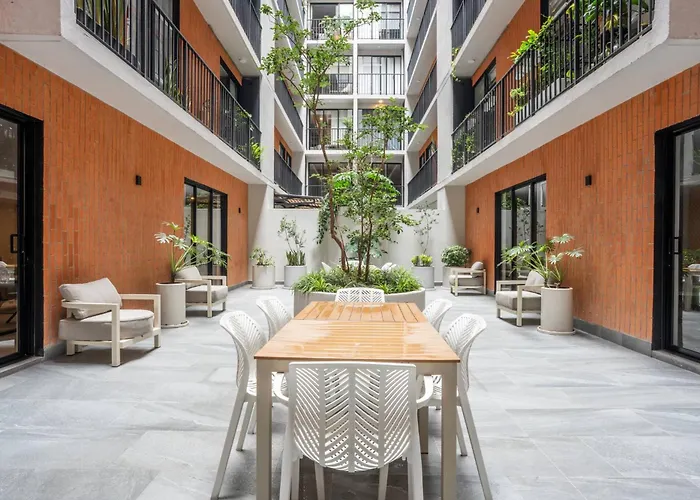 Luxury 2br With Pool, Gym & Coworking Apartment Mexico City