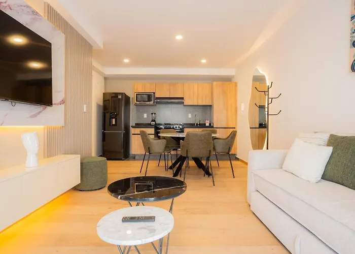 Luxury 2br With Pool, Gym & Coworking Apartment Mexico City